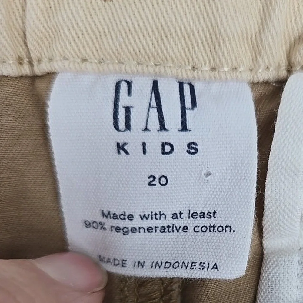 GAP Kids Boys Khaki‎ Chino Classic Minimal Everyday Size 20 Casual School Pant